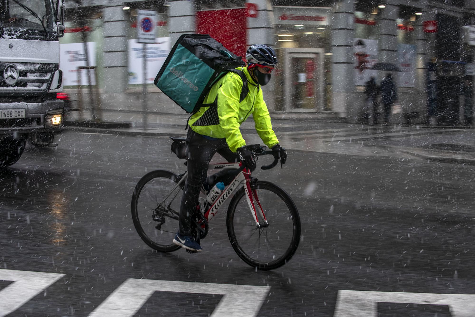Nevada en el centro de Madrid enero 2021 - 5